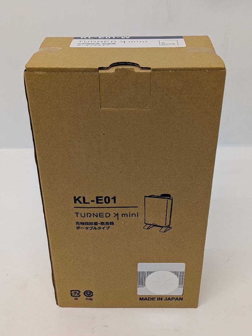 光触媒除菌 脱臭機 KL-E01 ホワイト 送料無料