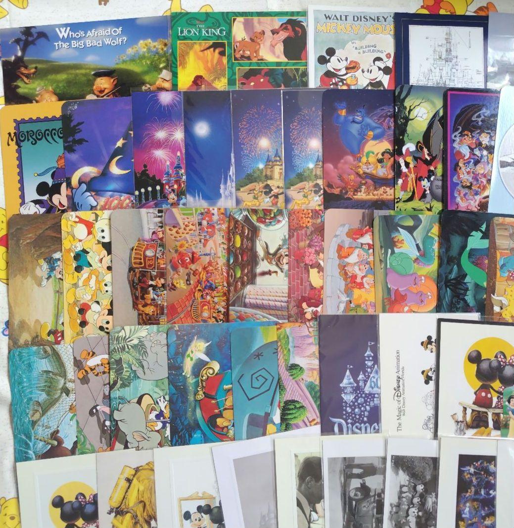 海外ディズニーポストカードまとめ売り　大量100枚以上