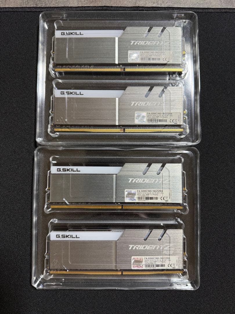 メモリー G.SKILL TRIDENT Z RGB 32GB (8GBx4) DDR4