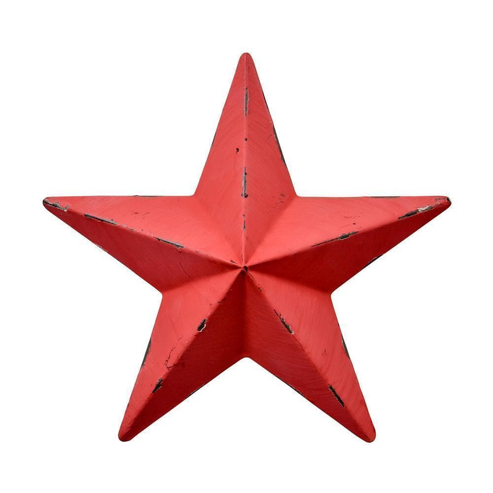 バーンスター アメリカン ブリキ オブジェ クリスマス M 赤