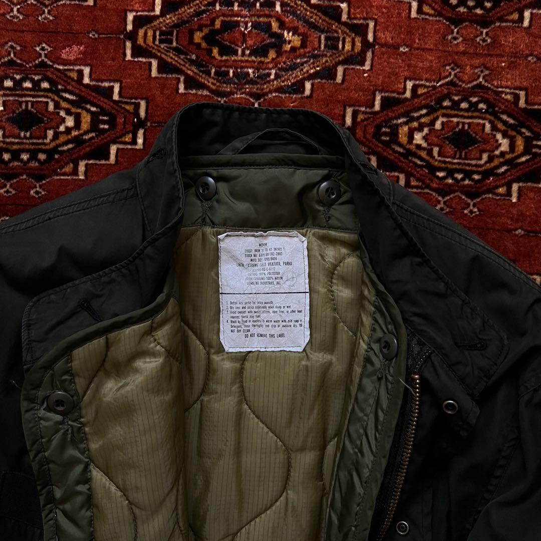 m65 フィッシュテール 黒染め M ブラック waiper anytee レア