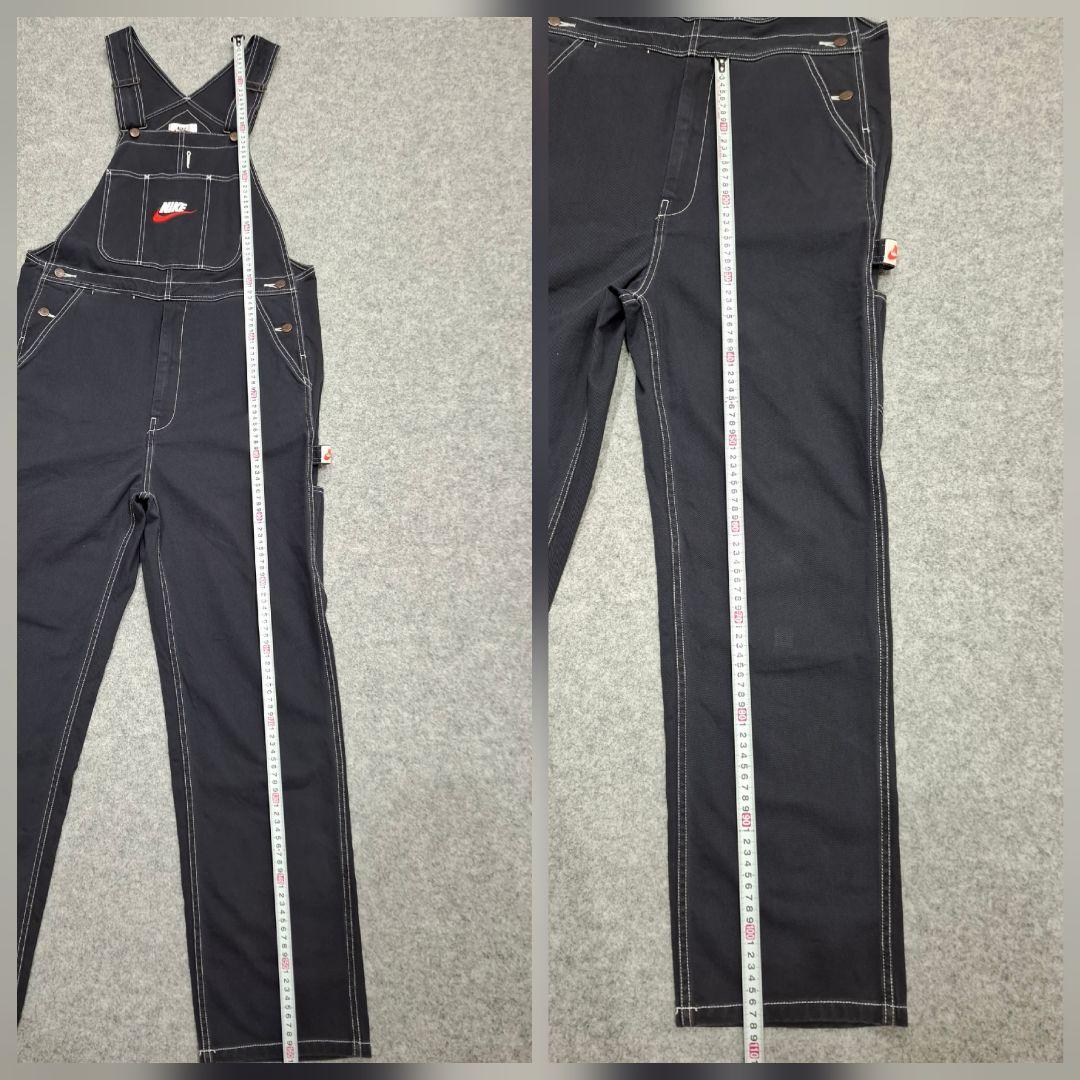 18AW Supreme NIKE Cotton Twill Overalls黒