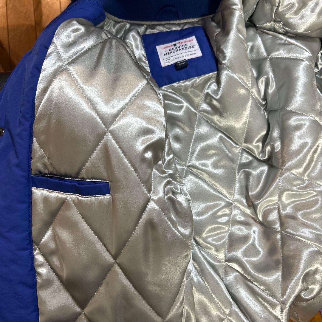 ドジャース スタジャン メンズ GENUINE MERCHANDISE ブルー