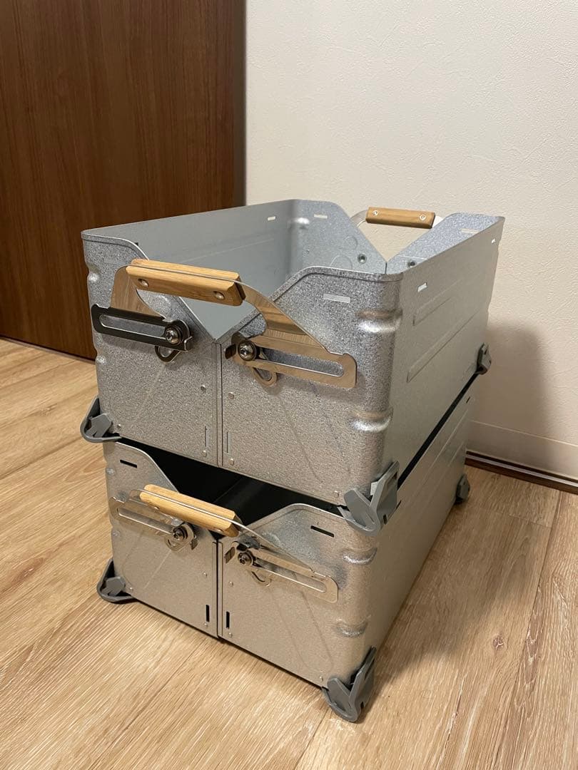 シェルフコンテナ 25 スノーピーク　シェルコン　2個セット　UG-025G