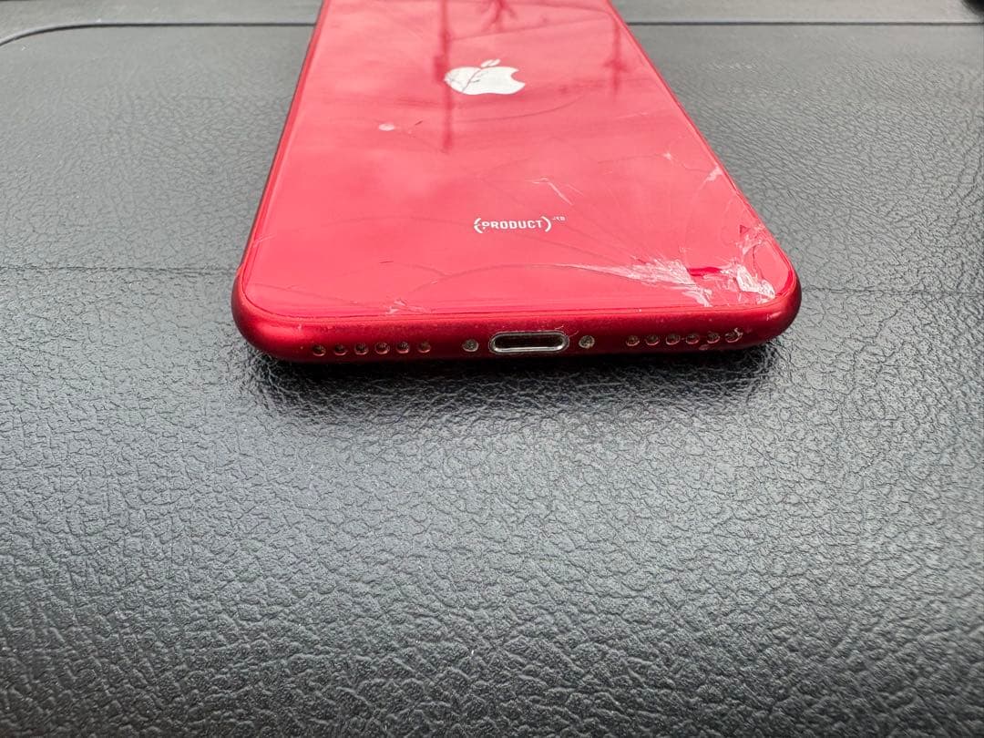 iPhoneSE （第2世代）128GB レッド　バッテリー残量75%