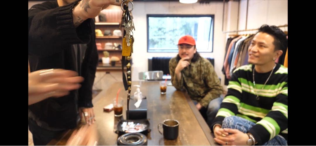 calee tatoo studi yamada スタッズキーホルダー　山田レン