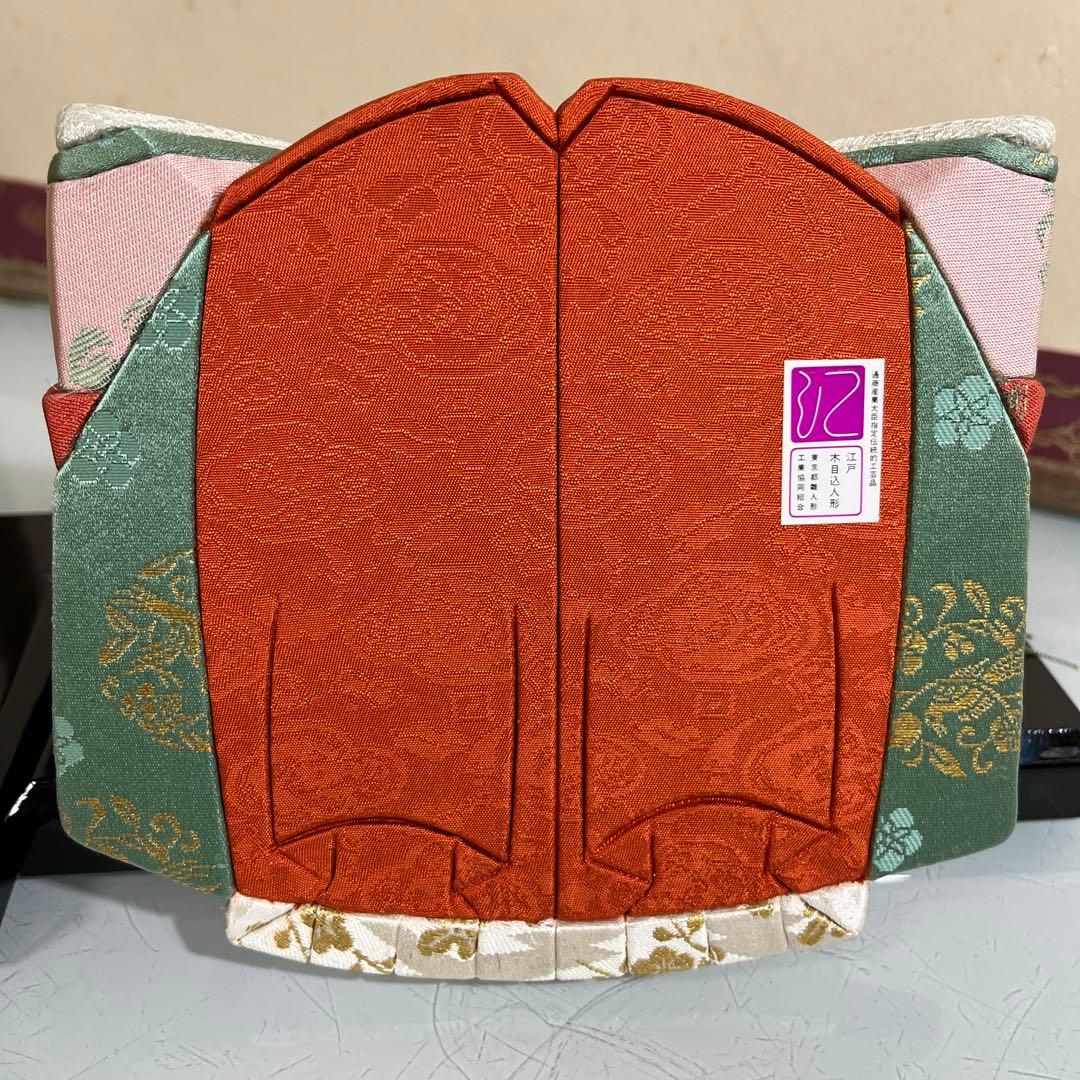 親王飾り　お雛様　木目込