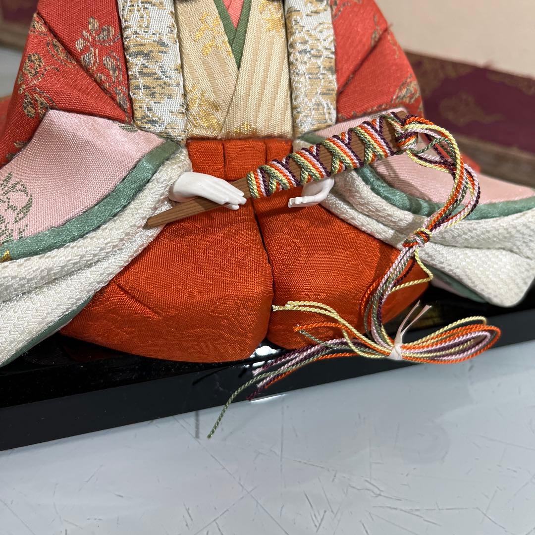 親王飾り　お雛様　木目込