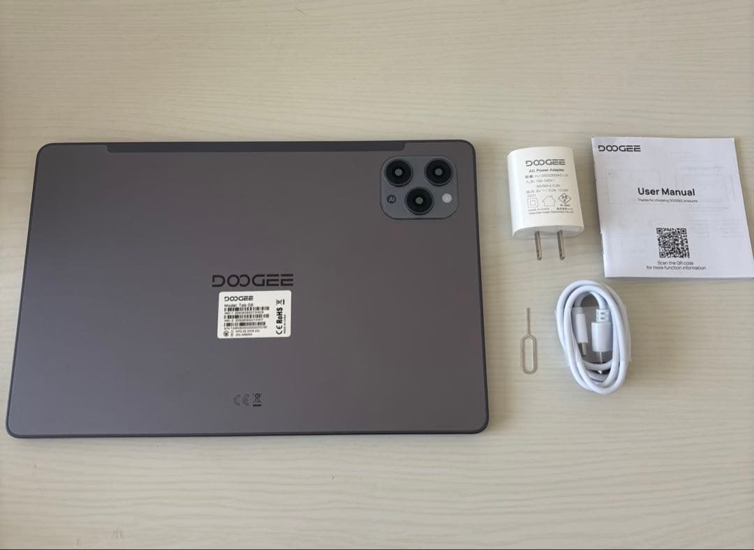 【11インチ 4G LTE タブレット】DOOGEE G6 Android15