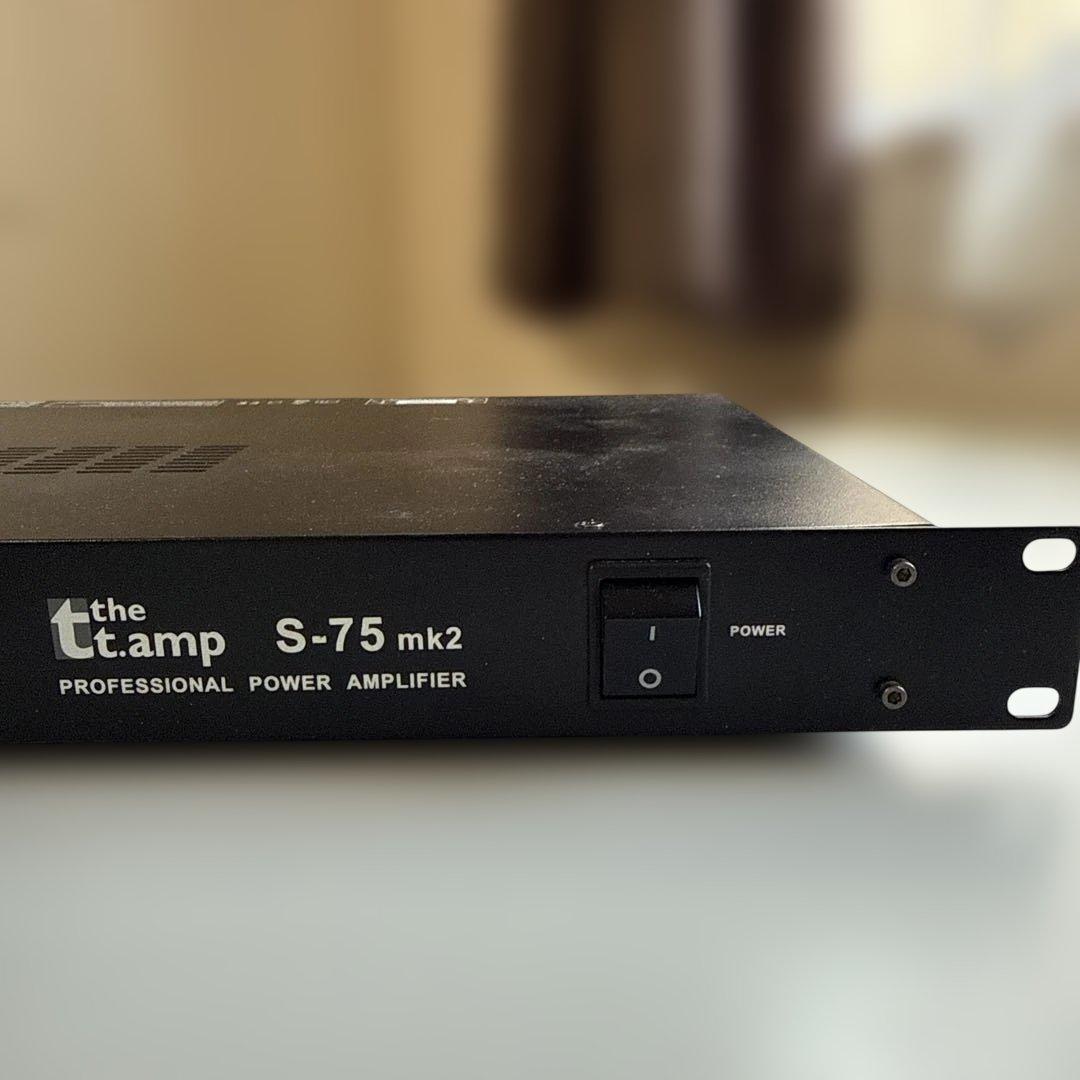 Thomann S-75 mk2 パワーアンプ　本日支払いで12000円