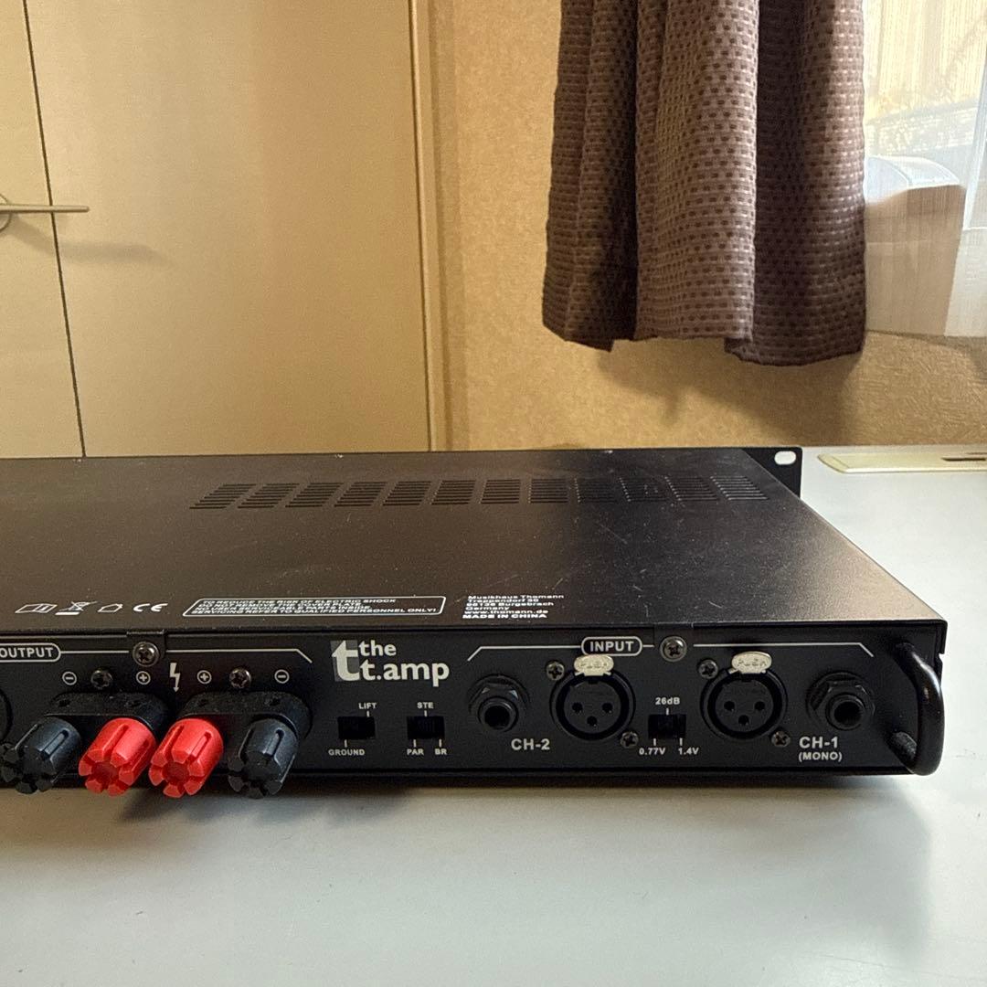 Thomann S-75 mk2 パワーアンプ　本日支払いで12000円