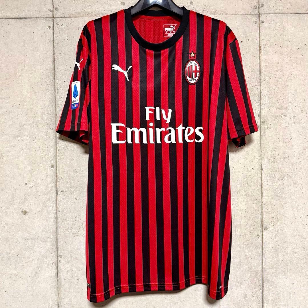 【美品！】19/20 ACミラン ♯21 イブラヒモヴィッチ【XLサイズ】ホーム
