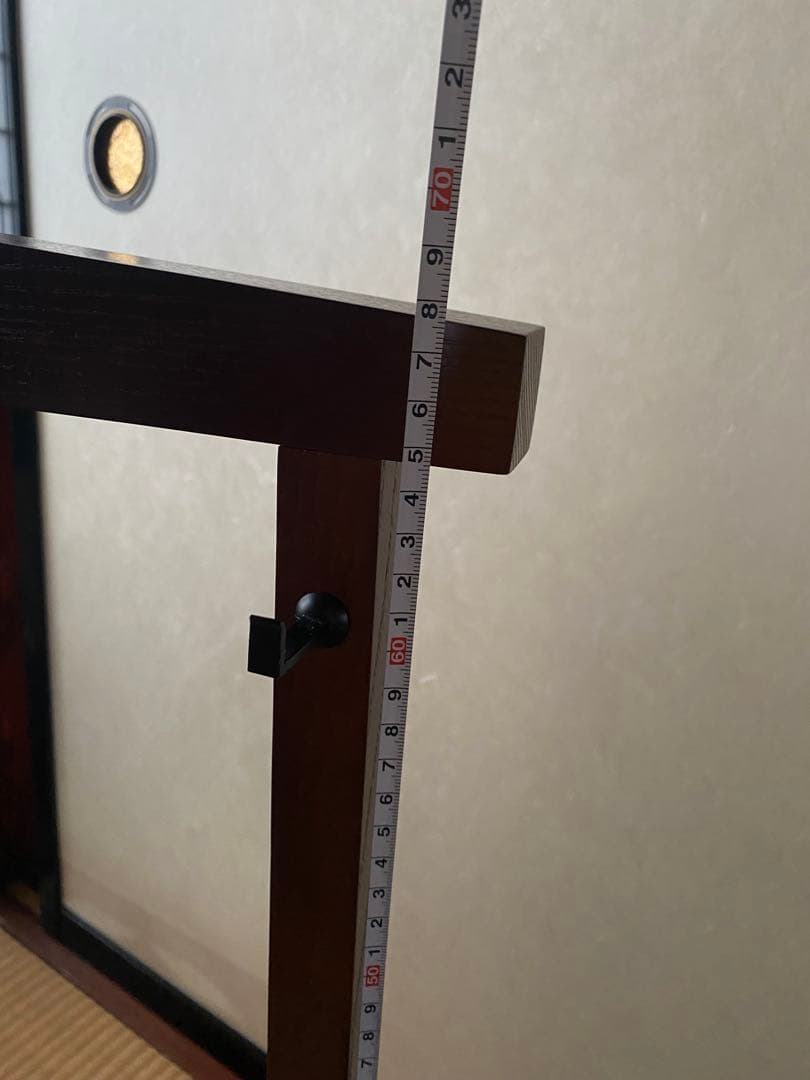 銅鑼枠　ドラワク　桑　釘付