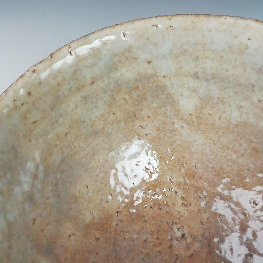 Ｗ２１７　茶碗　『萩焼』『大和萬山 造』　共箱　抹茶碗　茶道具