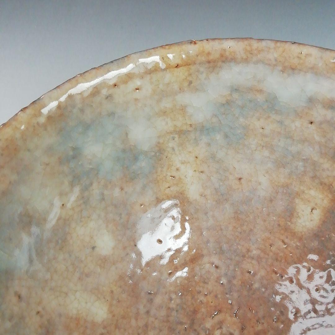 Ｗ２１７　茶碗　『萩焼』『大和萬山 造』　共箱　抹茶碗　茶道具