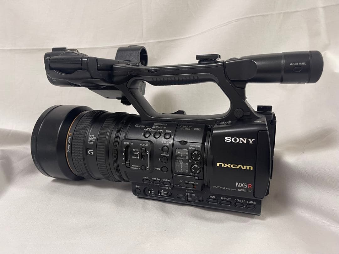 SONY NX5R 業務用ビデオカメラSONY ワイドコンバージョンレンズ 付き