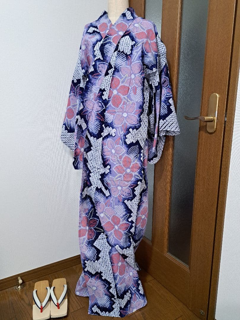 Tokara✩.*˚絞り浴衣 有松絞り 【超美品】しぼ良好