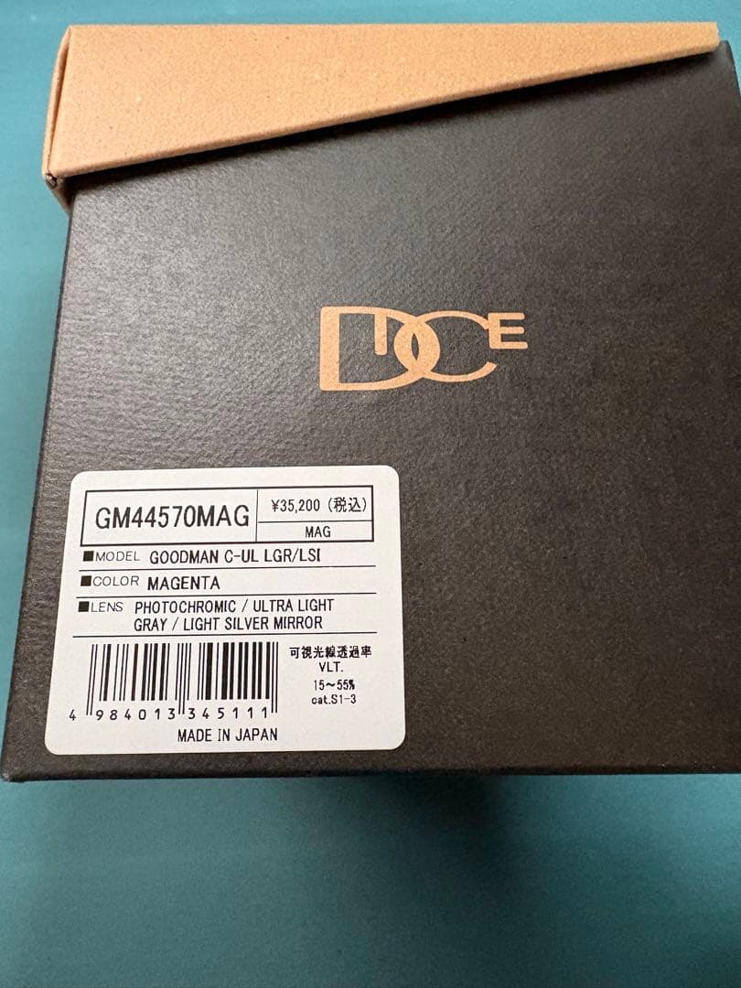 DICE GOODMAN／ダイス　グッドマン／24-25 スペアレンズ付き