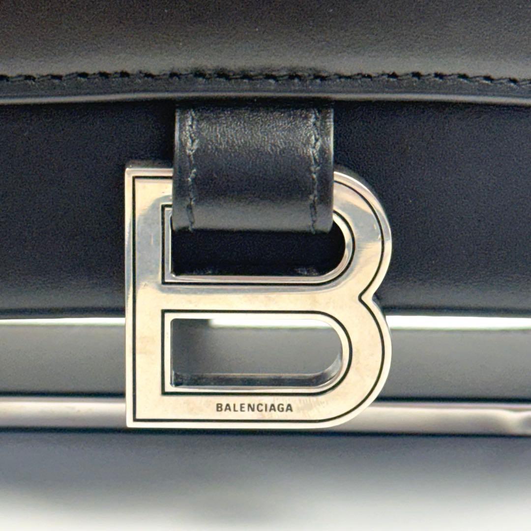 【美品】 BALENCIAGA バレンシアガ アワーグラス 2way ミディアム