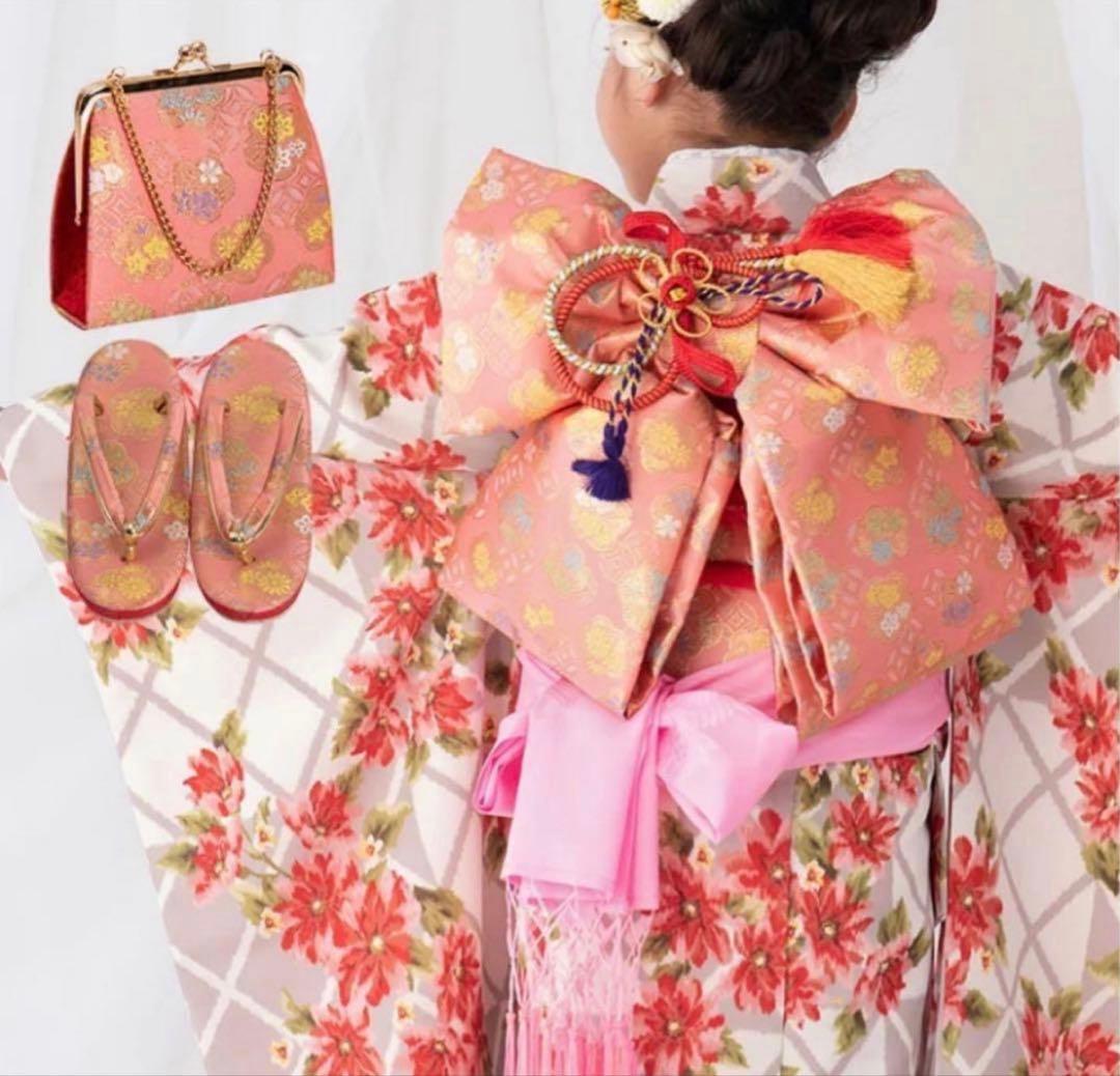 現行品京都みさやま　定価33,800円 七五三 16点フルセット 子供用着物