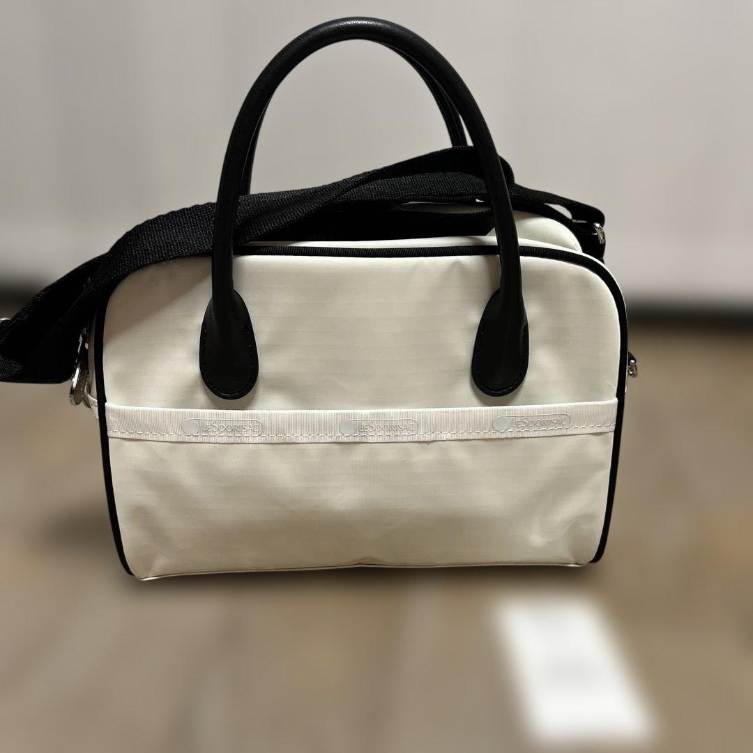 超美品LeSportsac アップタウン パールシャイン レスポ