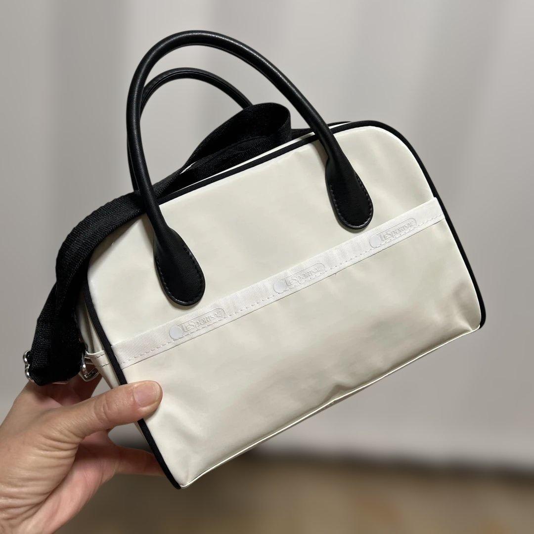 超美品LeSportsac アップタウン パールシャイン レスポ