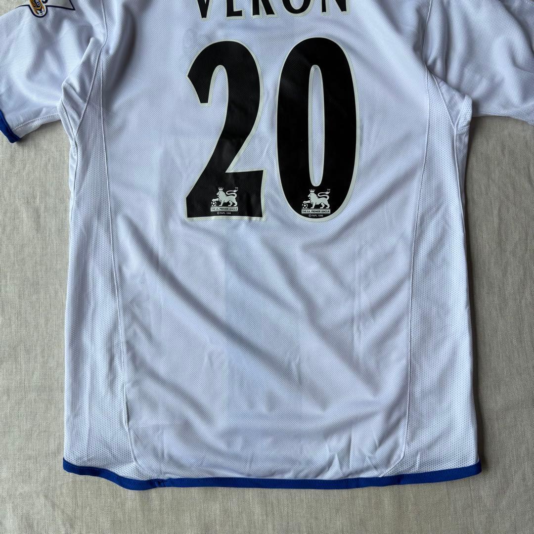 希少 美品 チェルシー ユニフォーム ゲームシャツ アンブロ 20番 VERON