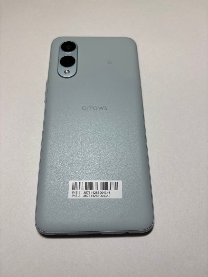 新品arrows We2 FCG02ライトブルー本体