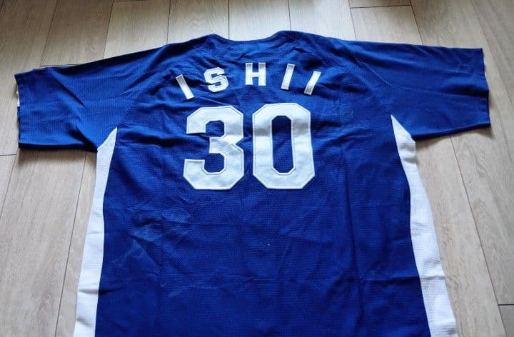 【2選手サイン】中日　ドラゴンズ　石井　ビジター　ユニフォーム　球団承認　LL