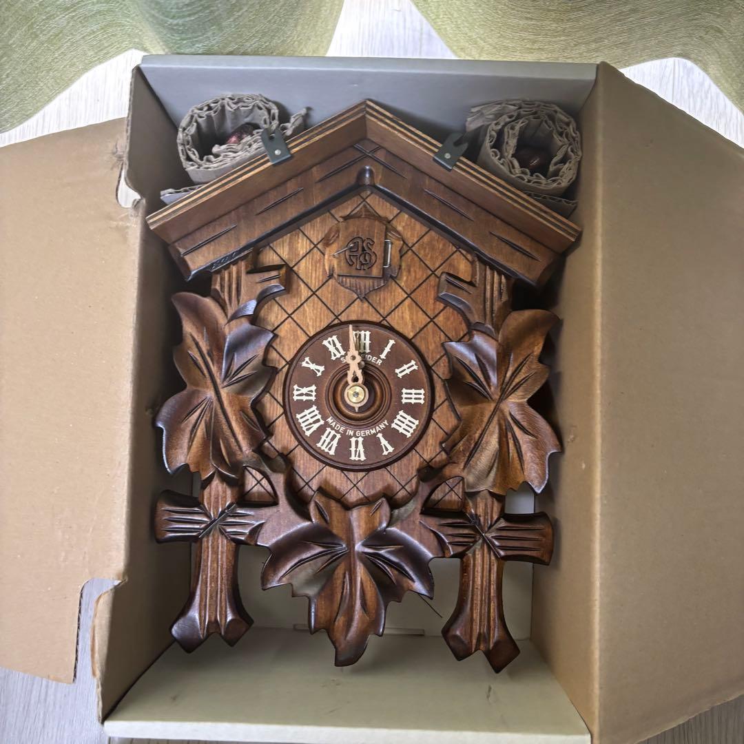 未使用品　アントン・シュナイダー　鳩時計　90/9