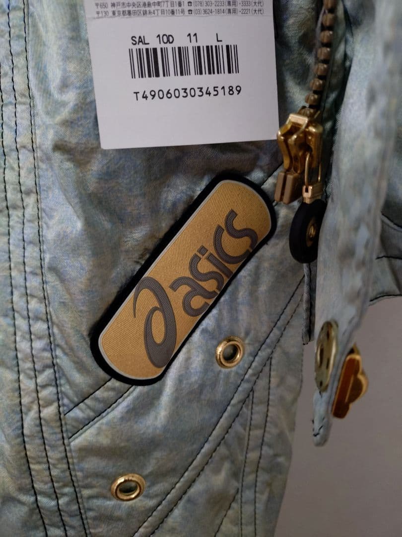 アシックス「TEAM ASICS」スキーウェア上下　希少　新品・未使用・タグ付き