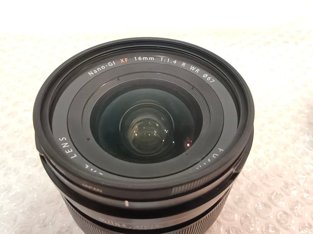 富士フイルム XF16mmF1.4 R WR（フィルター、角形フード付き）