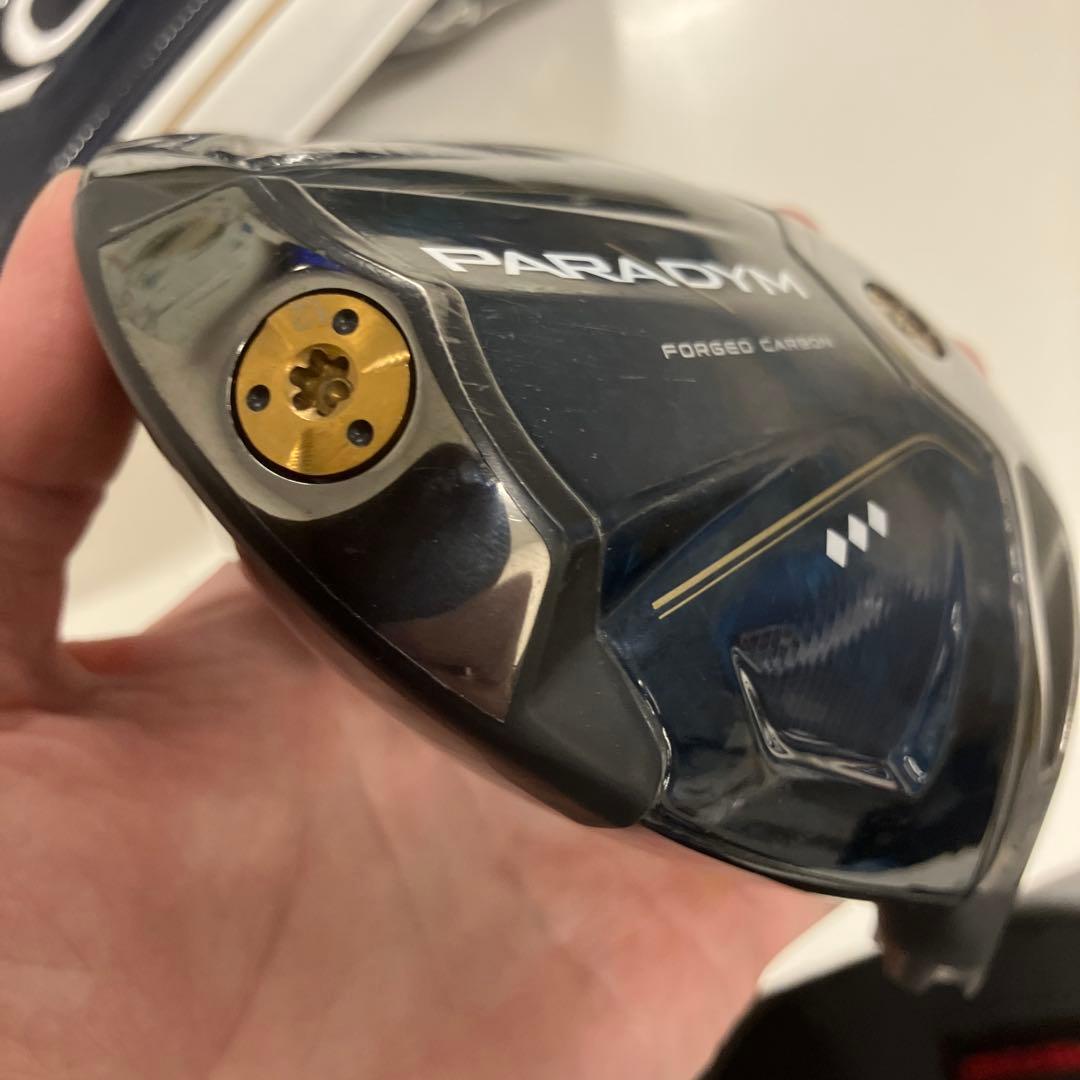ア*ン様 元祖パラダイムトリプルダイヤ9度ヘッドのみ美品カバー付き