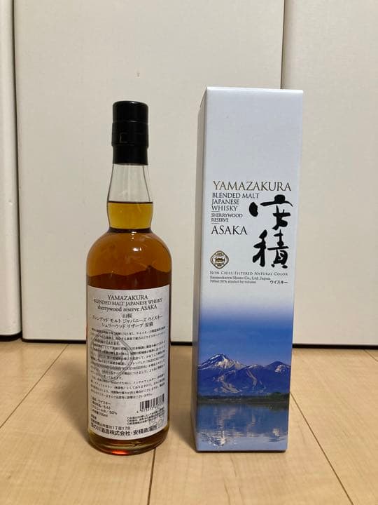 山桜　安積　ASAKA シェリーウッドリザーブ 安積　ウイスキー