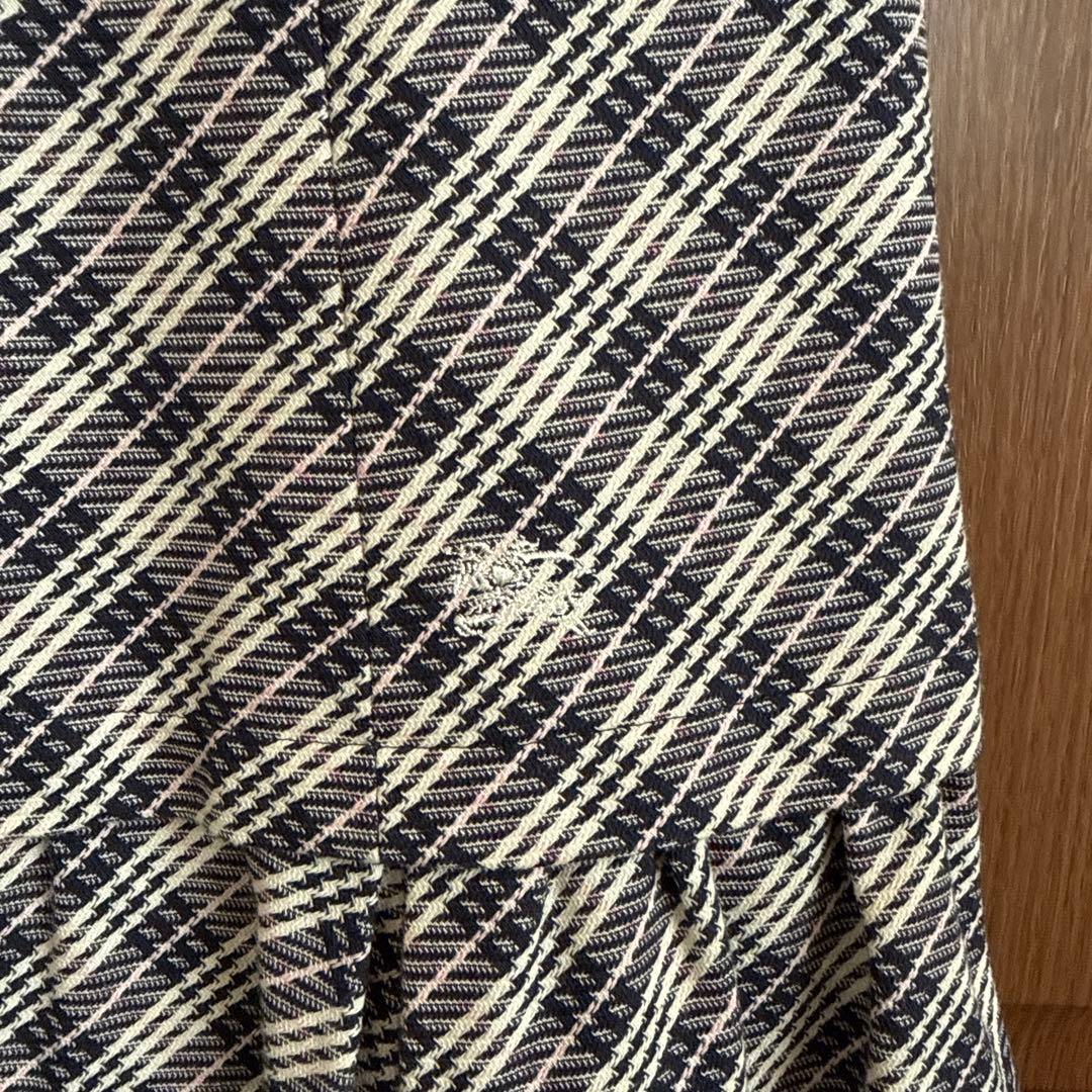 BURBERRY ブルーレーベル 半袖ミニワンピース 36
