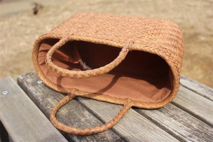 最高 山葡萄 蔓 かごバック 籠 巾着 職人の手作り かご バック