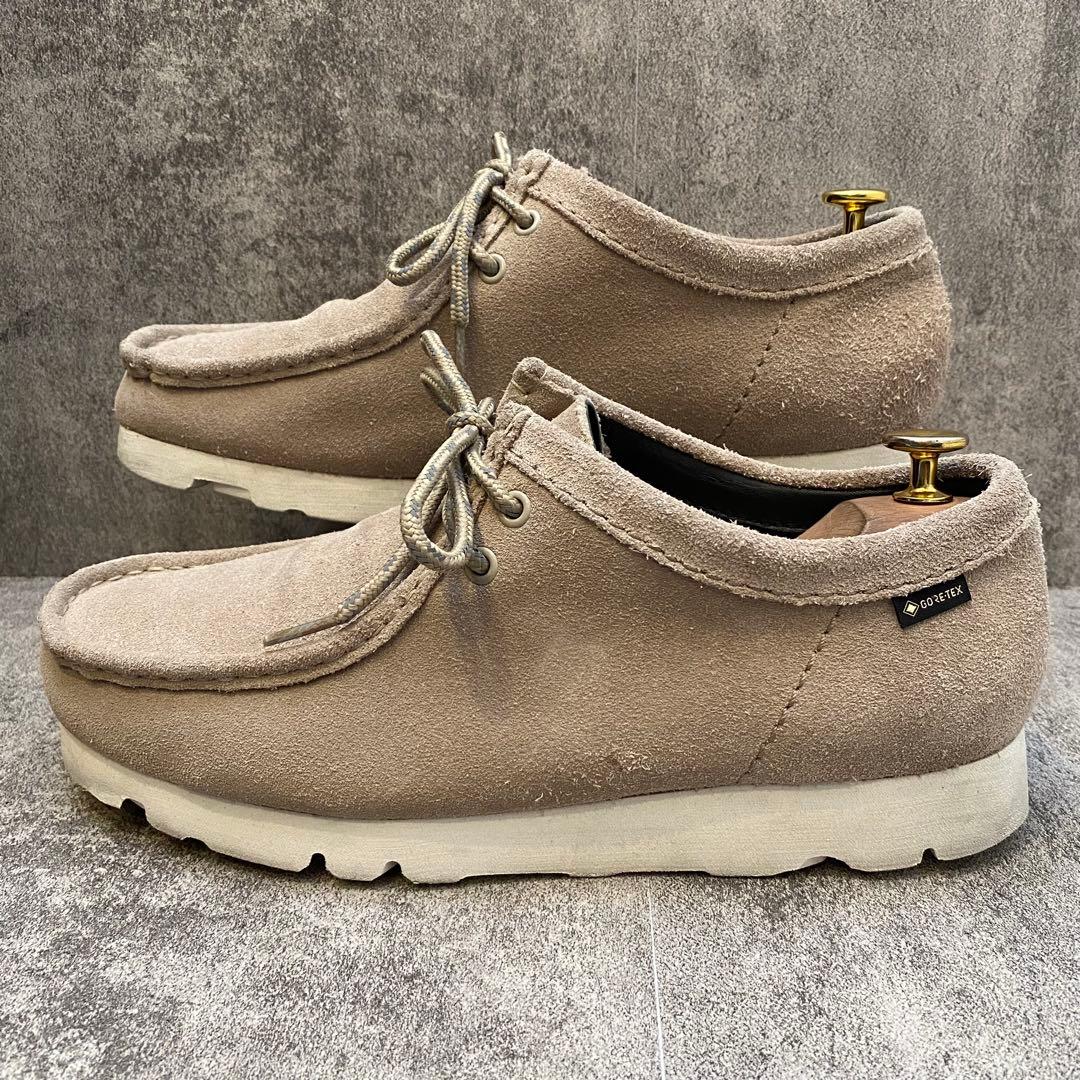 ✨人気✨クラークス CLARKS ワラビーGTX【27】グレー ゴアテックス
