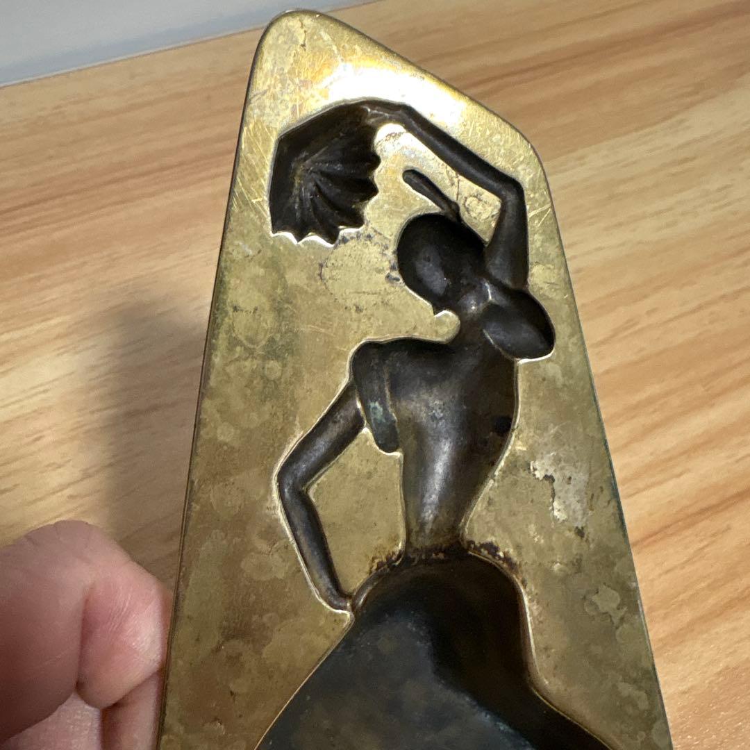 ジタン ヴィンテージ真鍮製灰皿