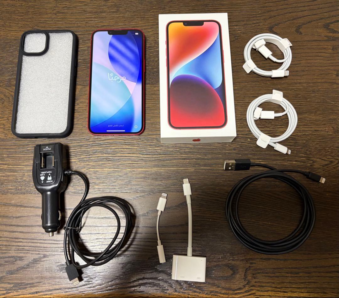 Apple iPhone14 (赤) 256GB 本体 レッド