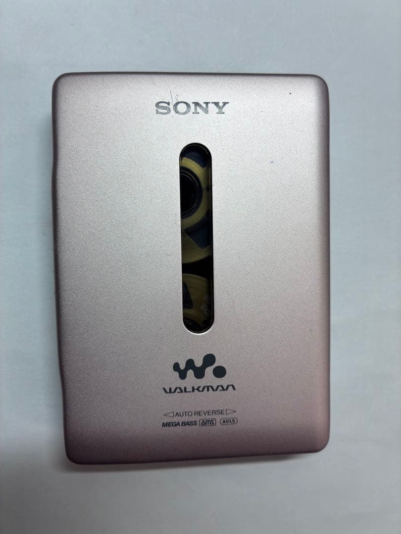 [動作品] SONY WM-EX651 カセットプレーヤー. ピンク