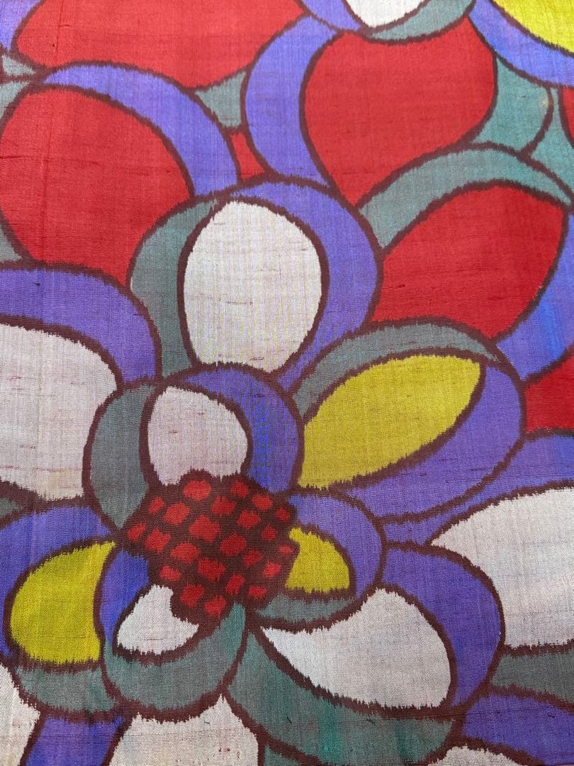 J-4アンティーク銘仙リメイク材料おまとめ売り着物１５枚正絹