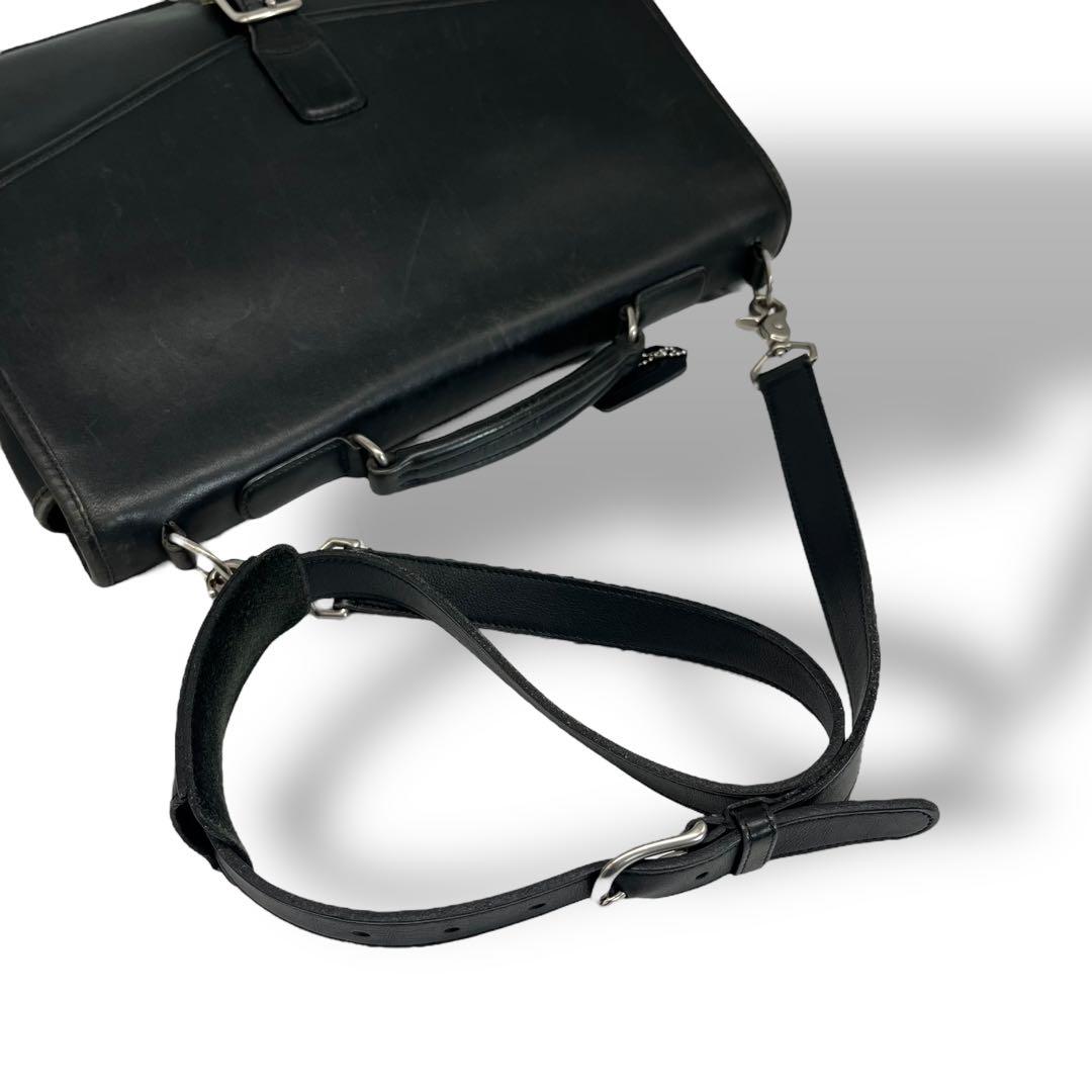 COACH コーチ グラブタンレザー 2WAY ビジネスバッグ ブリーフケース