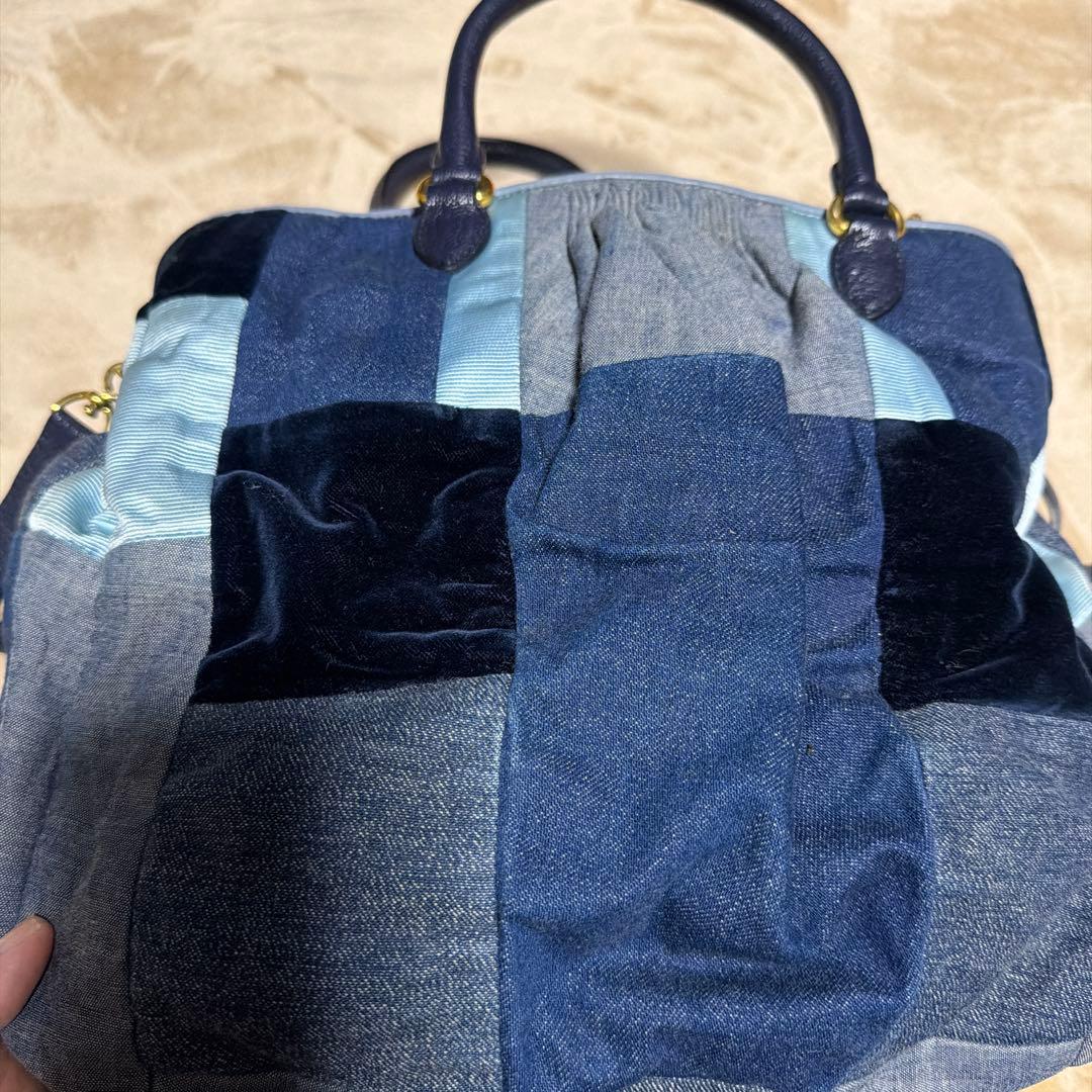 miu miu パッチワークショルダーバッグ 珍しいお品物です