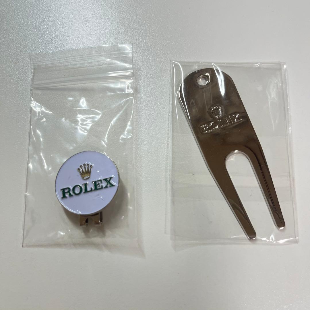 ROLEX ロレックス　ゴルフ　フォーク　マーカー