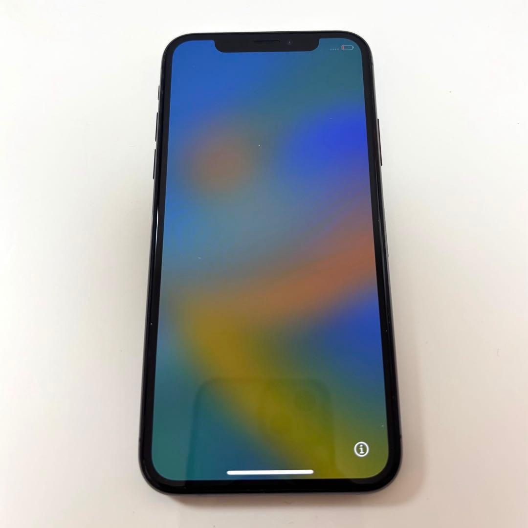 Apple iPhone X スペースグレー　本体　64GB