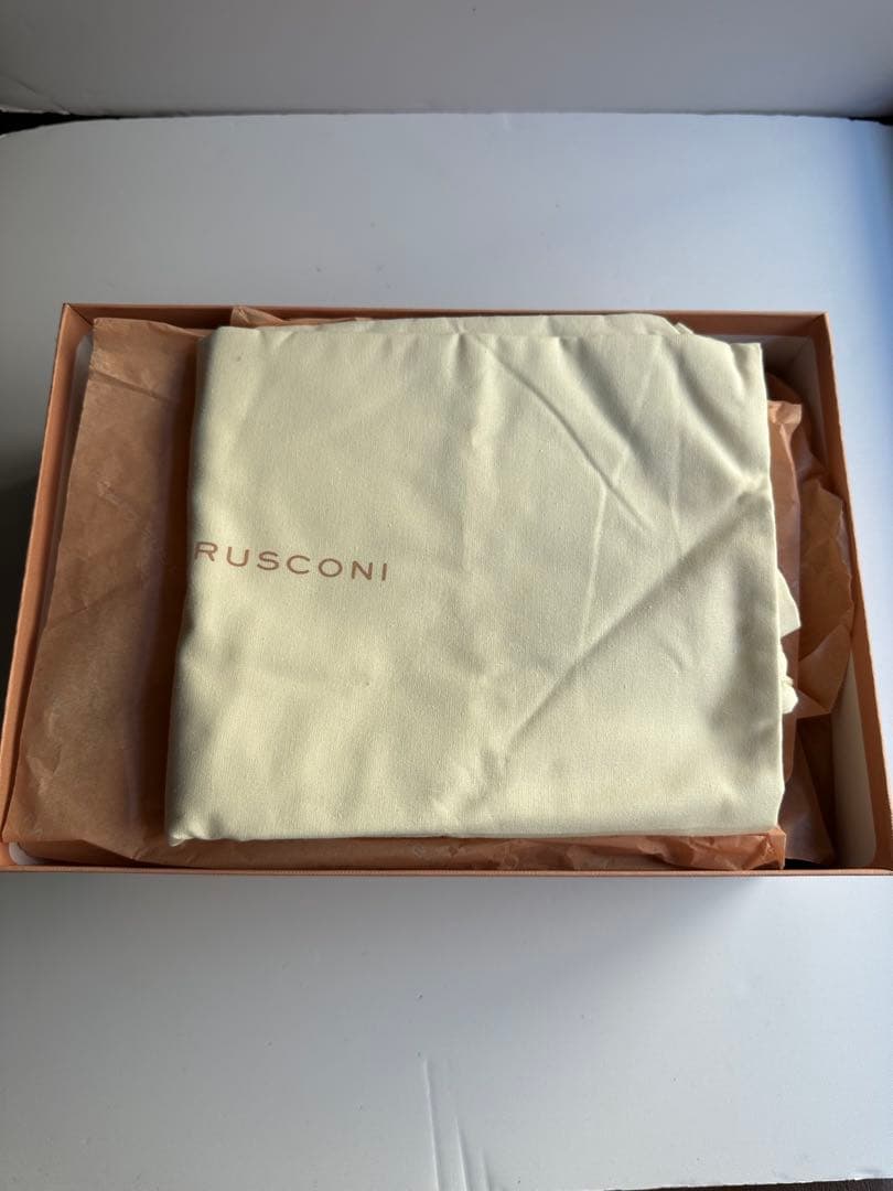 FABIO RUSCONI ファビオルスコーニ ビットローファー 36 黒新品