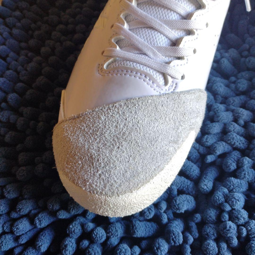 asics ベースボールシューズ ホワイト スパイク P革付