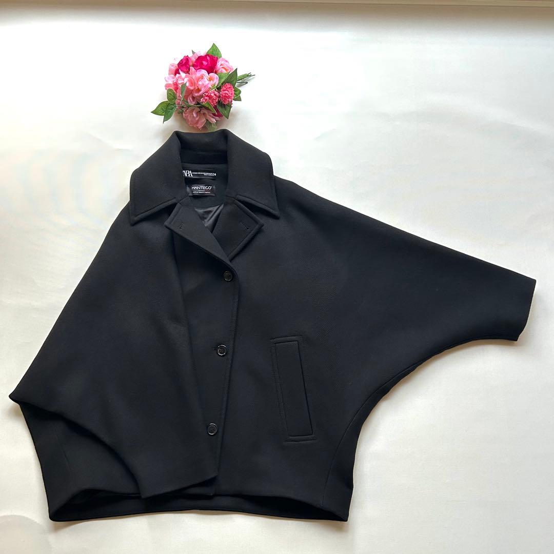 セール　極美品　ザラ　MANTECO オーバーサイズウールコート　ドルマンXXS