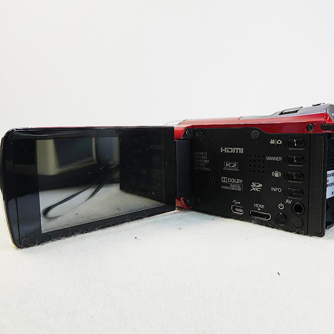 動作良好 JVC Everio GZ-E750-R HDD/SD ビデオカメラ