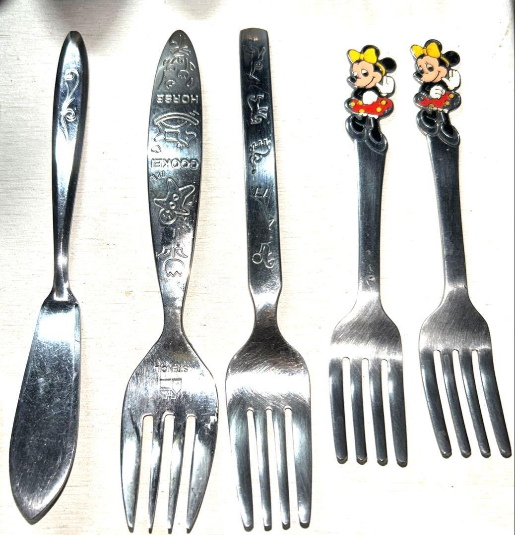 【ビンテージ】フランツ ティーカップ&レトロカトラリー23本セット